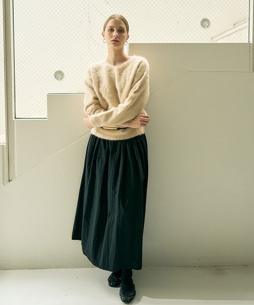 DESIGNWORKS / デザインワークス ニット・セーター | ファー加工Vネックニット | 詳細18