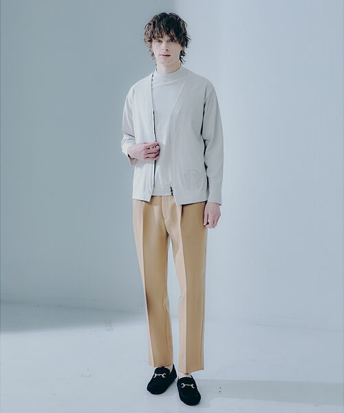 DESIGNWORKS / デザインワークス スラックス・ドレスパンツ | 【LEON別注/セットアップ対応】ダブルフェイス スラックス | 詳細6