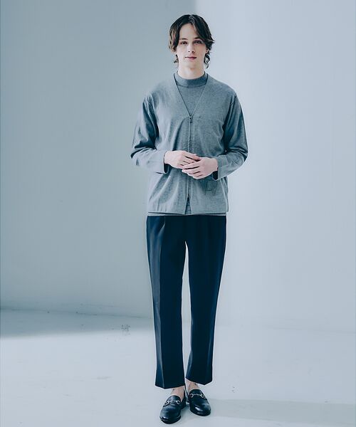 DESIGNWORKS / デザインワークス スラックス・ドレスパンツ | 【LEON別注/セットアップ対応】ダブルフェイス スラックス | 詳細18