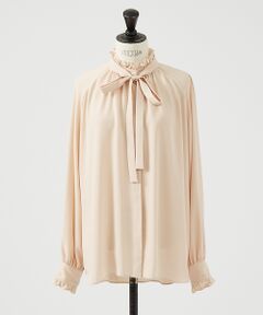 DESIGNWORKS / デザインワークス シャツ・ブラウス | バックサテンアムンゼンフリルカラーブラウス