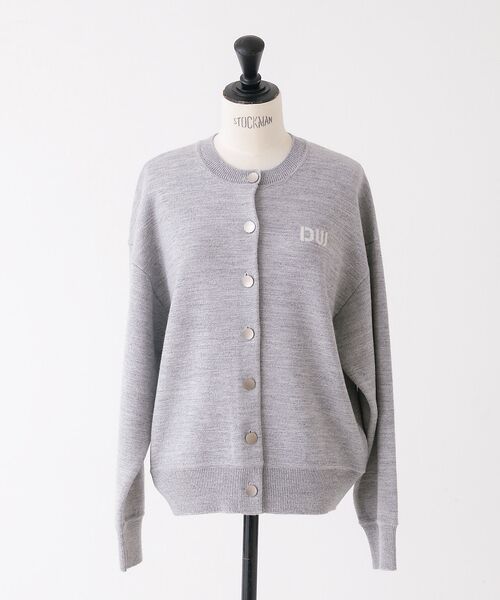 DESIGNWORKS / デザインワークス カーディガン・ボレロ | ダブルフェイスクルーネックカーディガン | 詳細4