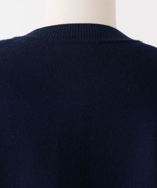 DESIGNWORKS / デザインワークス カーディガン・ボレロ | ダブルフェイスクルーネックカーディガン | 詳細22