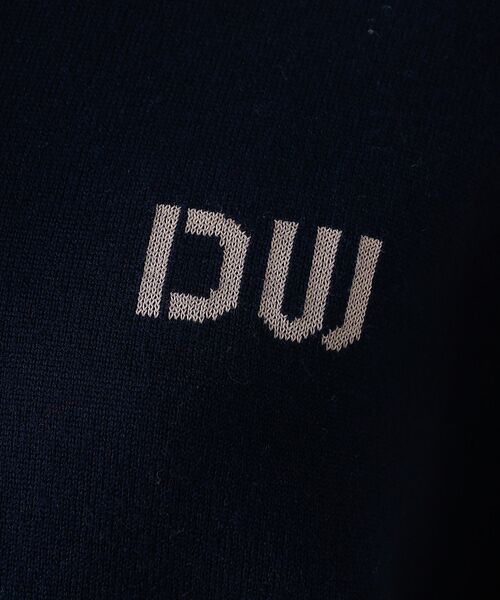 DESIGNWORKS / デザインワークス カーディガン・ボレロ | ダブルフェイスクルーネックカーディガン | 詳細23