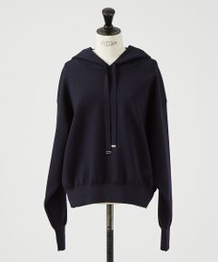 DESIGNWORKS / デザインワークス ニット・セーター | ショート丈ニットフーディー