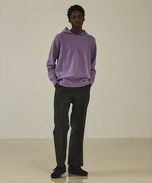 DESIGNWORKS / デザインワークス ニット・セーター | 【ハイパーストレッチ】ホール ガーメント パーカー | 詳細9