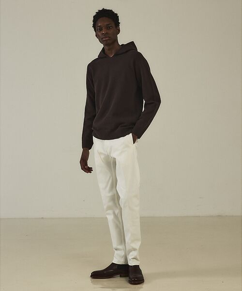 DESIGNWORKS / デザインワークス ニット・セーター | 【ハイパーストレッチ】ホール ガーメント パーカー | 詳細22