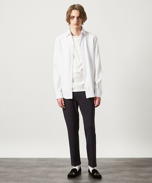 DESIGNWORKS / デザインワークス シャツ・ブラウス | 【シルクタッチ】パール ワンピース カラー シャツ | 詳細5