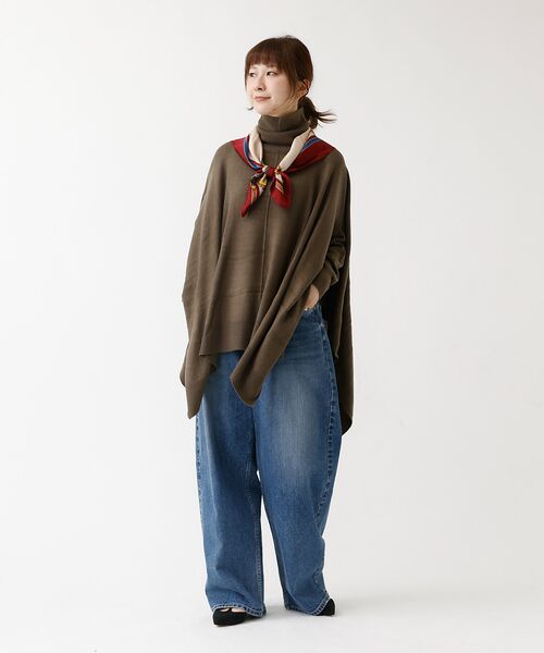 DESIGNWORKS / デザインワークス ニット・セーター | タートルネックポンチョ | 詳細6