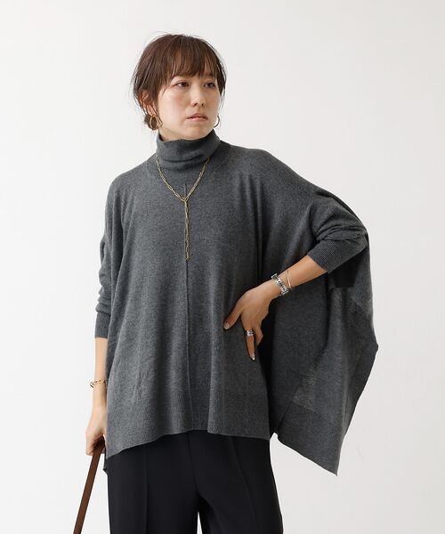 DESIGNWORKS / デザインワークス ニット・セーター | タートルネックポンチョ | 詳細20