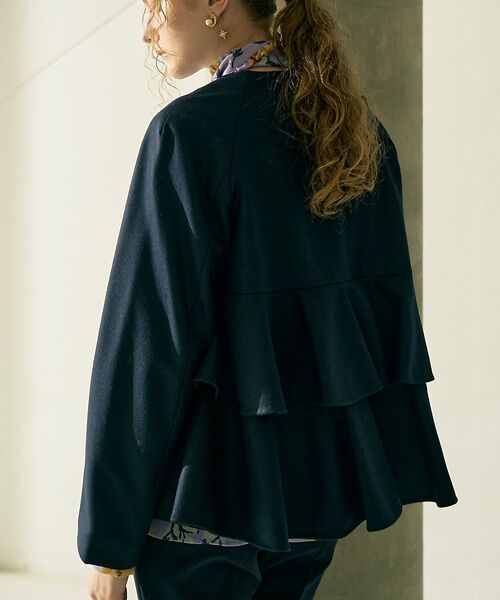 DESIGNWORKS / デザインワークス アウター | ペプラムショートコート | 詳細3