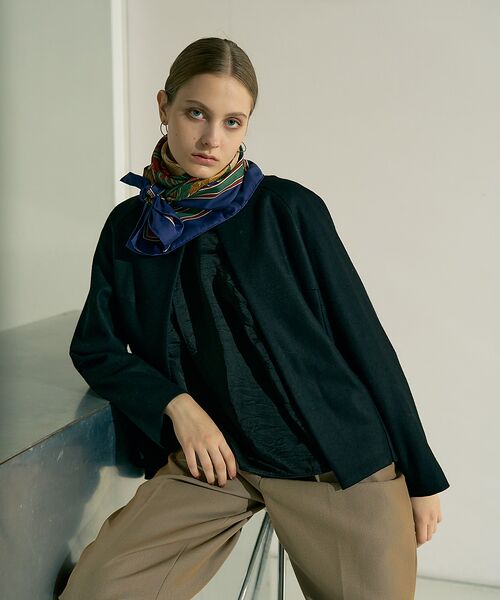 DESIGNWORKS / デザインワークス アウター | ペプラムショートコート | 詳細15