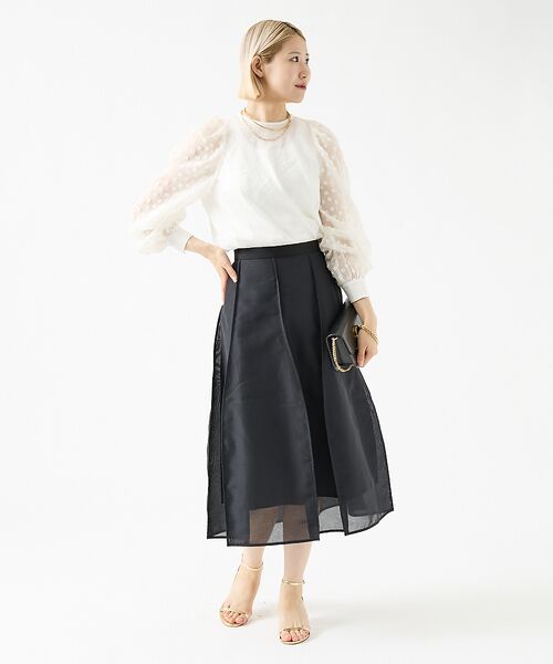 DESIGNWORKS / デザインワークス シャツ・ブラウス | ソアコティオーガンジーブラウス | 詳細10