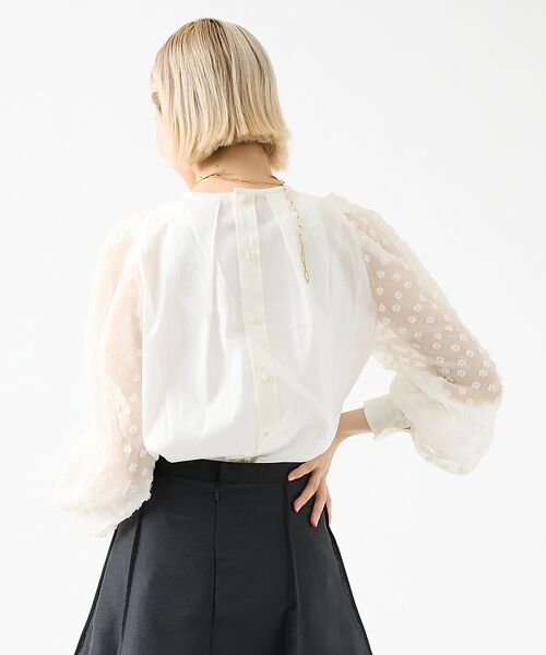 DESIGNWORKS / デザインワークス シャツ・ブラウス | ソアコティオーガンジーブラウス | 詳細8