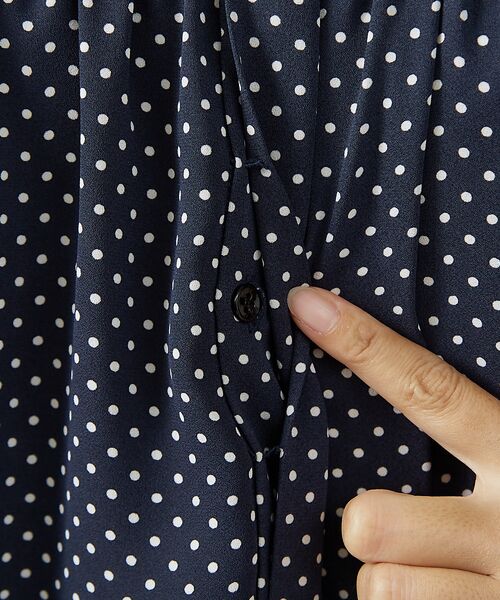DESIGNWORKS / デザインワークス シャツ・ブラウス | ドットプリントブラウス | 詳細10