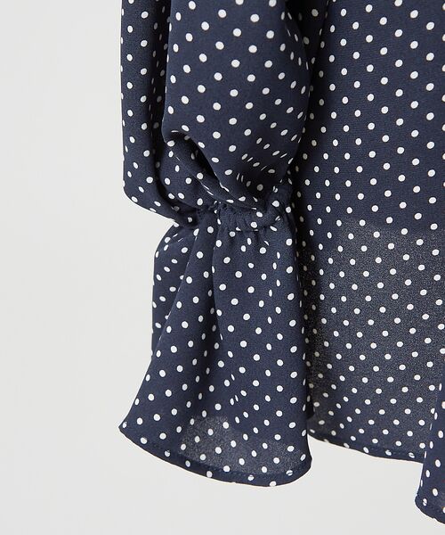 DESIGNWORKS / デザインワークス シャツ・ブラウス | ドットプリントブラウス | 詳細9