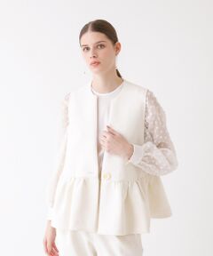 DESIGNWORKS / デザインワークス ベスト | ポリエステルストレッチダンボールジレ