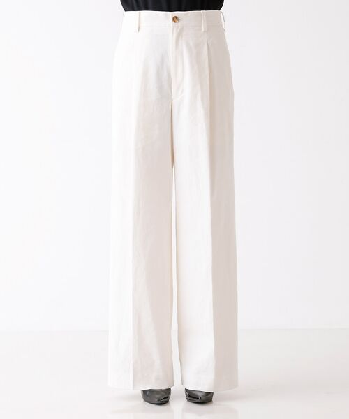DESIGNWORKS / デザインワークス パンツ | リネンワイドパンツ | 詳細7