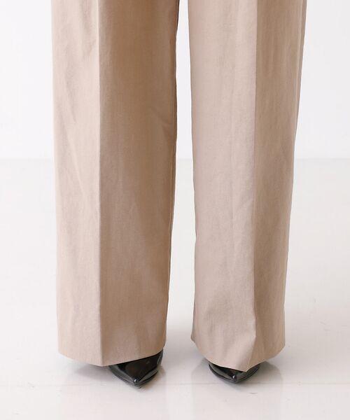 DESIGNWORKS / デザインワークス パンツ | リネンワイドパンツ | 詳細18