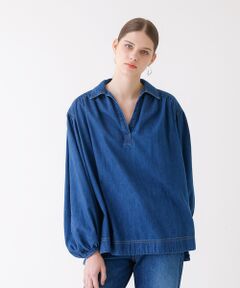 DESIGNWORKS / デザインワークス シャツ・ブラウス | デニムチュニックブラウス