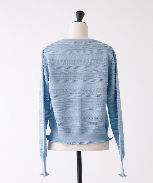 DESIGNWORKS / デザインワークス カーディガン・ボレロ | 透かし編みカーディガン | 詳細9