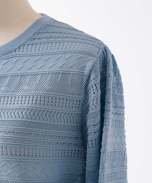 DESIGNWORKS / デザインワークス カーディガン・ボレロ | 透かし編みカーディガン | 詳細11