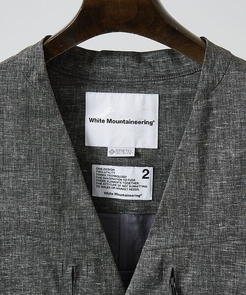 DESIGNWORKS / デザインワークス ノーカラージャケット | 【White Mountaineering】 インフィニウム ノーカラージャケッ | 詳細3