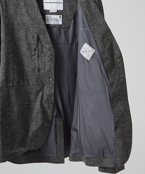 DESIGNWORKS / デザインワークス ノーカラージャケット | 【White Mountaineering】 インフィニウム ノーカラージャケッ | 詳細8