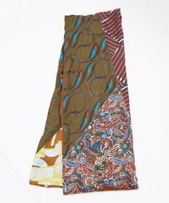 DESIGNWORKS / デザインワークス マフラー・ショール・スヌード・ストール | 【シルク】パネル ストール