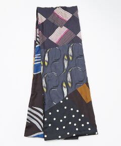 DESIGNWORKS / デザインワークス マフラー・ショール・スヌード・ストール | 【シルク】パネル ストール