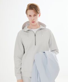 DESIGNWORKS / デザインワークス パーカー | 【セットアップ対応】ストレッチ ポンチ ハーフジップ パーカー