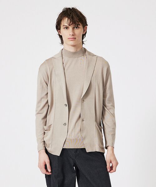 DESIGNWORKS / デザインワークス ニット・セーター | シルク モックネック プルオーバーニット | 詳細2