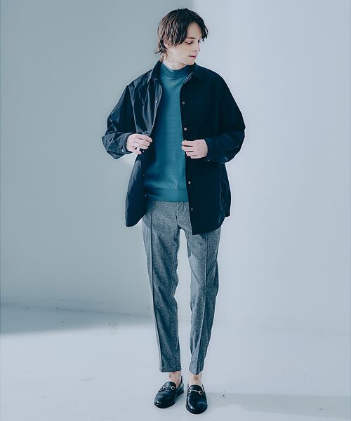 DESIGNWORKS / デザインワークス ニット・セーター | シルク モックネック プルオーバーニット | 詳細6