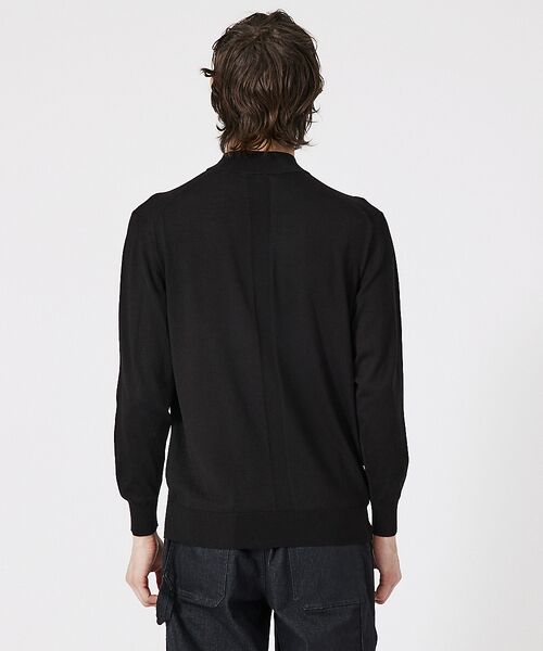 DESIGNWORKS / デザインワークス ニット・セーター | シルク モックネック プルオーバーニット | 詳細9