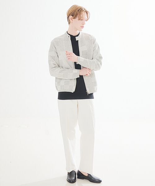 DESIGNWORKS / デザインワークス ニット・セーター | シルク モックネック プルオーバーニット | 詳細14