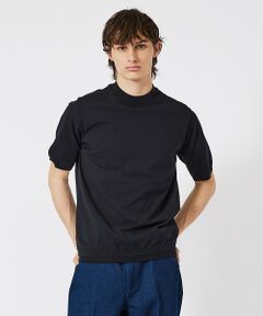 DESIGNWORKS / デザインワークス ニット・セーター | ハイツイスト モックネック 半袖ニット