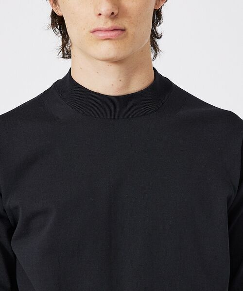 DESIGNWORKS / デザインワークス ニット・セーター | ハイツイスト モックネック 半袖ニット | 詳細9