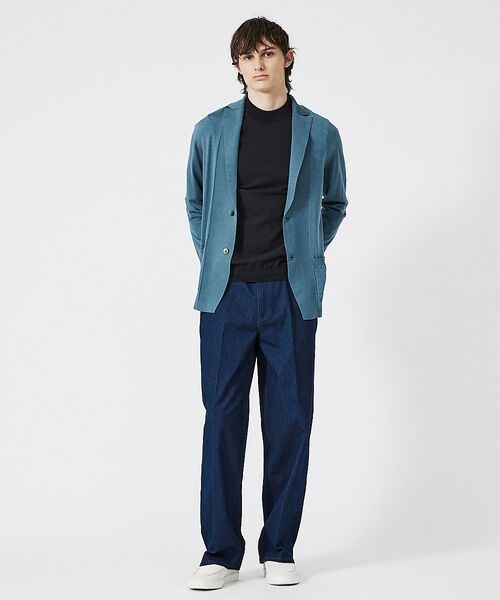 DESIGNWORKS / デザインワークス ニット・セーター | ハイツイスト モックネック 半袖ニット | 詳細13