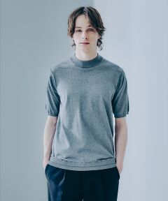 DESIGNWORKS / デザインワークス ニット・セーター | 【トップメランジ】ハイツイスト モックネック ニット