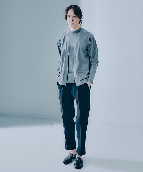 DESIGNWORKS / デザインワークス ニット・セーター | 【トップメランジ】ハイツイスト モックネック ニット | 詳細8