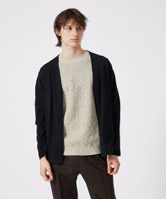 DESIGNWORKS / デザインワークス カーディガン・ボレロ | ハイツイスト ニット カーディガン