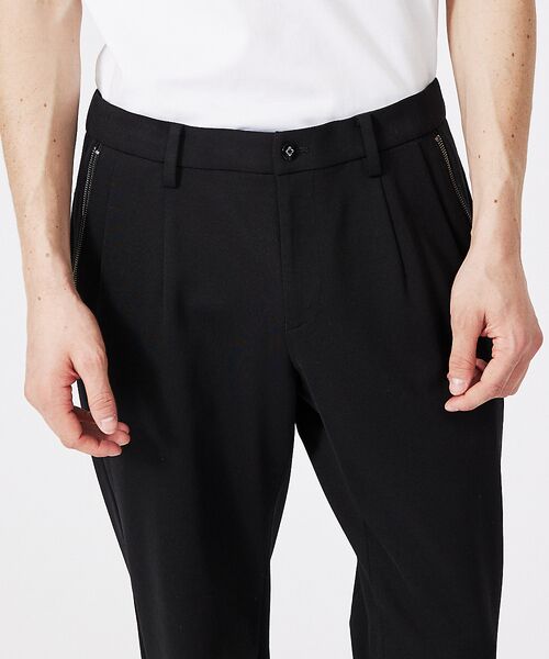 DESIGNWORKS / デザインワークス パンツ | 【セットアップ対応】ストレッチ ポンチ ピンタック パンツ | 詳細7