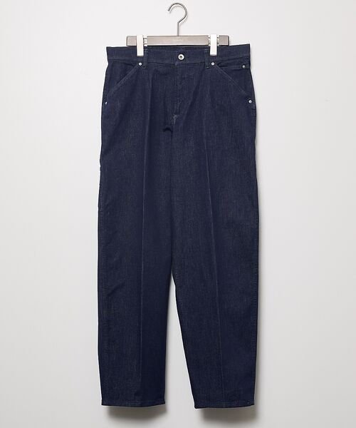 DESIGNWORKS / デザインワークス デニムパンツ | 【ハイパーストレッチ】ペインター ワイド デニム パンツ(ネイビー)