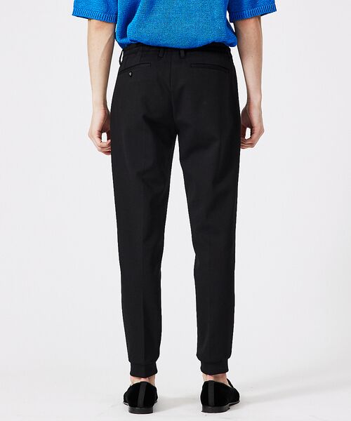 DESIGNWORKS / デザインワークス パンツ | 【セットアップ対応】ストレッチ ポンチ ピンタック ジョグパンツ | 詳細6