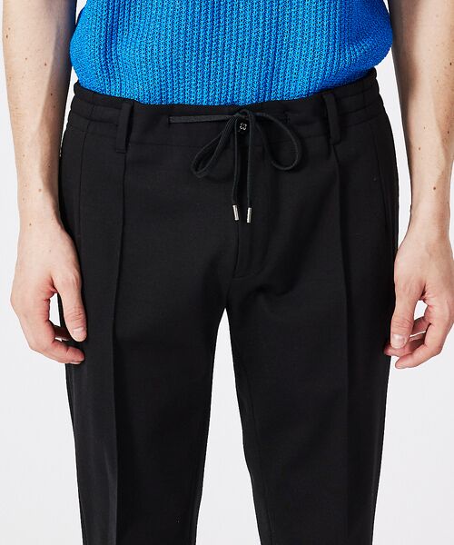 DESIGNWORKS / デザインワークス パンツ | 【セットアップ対応】ストレッチ ポンチ ピンタック ジョグパンツ | 詳細7