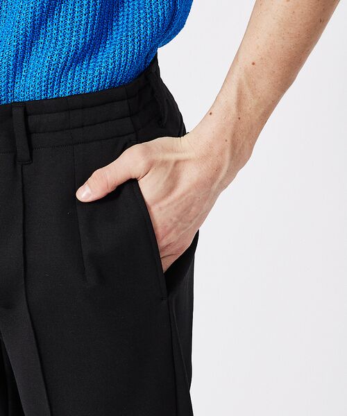 DESIGNWORKS / デザインワークス パンツ | 【セットアップ対応】ストレッチ ポンチ ピンタック ジョグパンツ | 詳細9