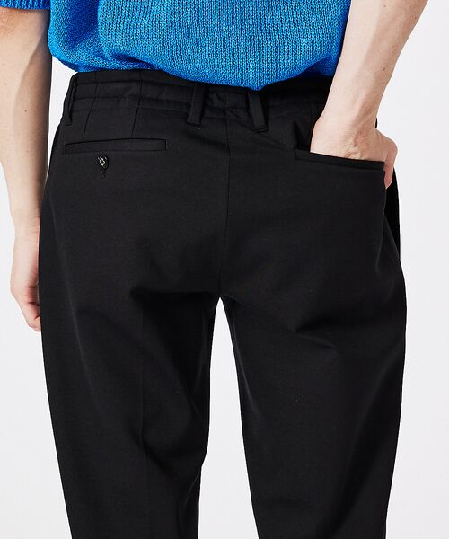 DESIGNWORKS / デザインワークス パンツ | 【セットアップ対応】ストレッチ ポンチ ピンタック ジョグパンツ | 詳細10
