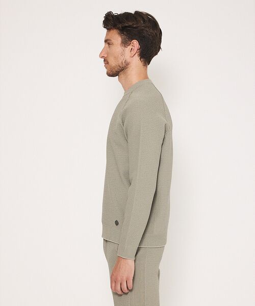 DESIGNWORKS / デザインワークス ニット・セーター | 【セットアップ対応】リンクス柄 ニット クルーネック プルオーバー | 詳細8