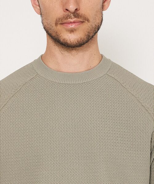 DESIGNWORKS / デザインワークス ニット・セーター | 【セットアップ対応】リンクス柄 ニット クルーネック プルオーバー | 詳細10