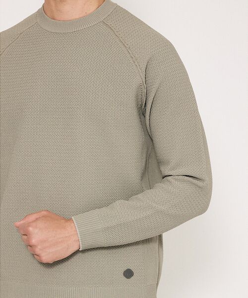DESIGNWORKS / デザインワークス ニット・セーター | 【セットアップ対応】リンクス柄 ニット クルーネック プルオーバー | 詳細11