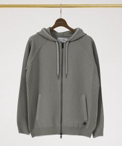 DESIGNWORKS / デザインワークス ニット・セーター | 【セットアップ対応】リンクス柄 ニット ジップパーカー